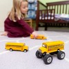 KiNSMART - 5" Monster School Bus Die Cast Metal Model, Pullback Action Toy Monster Truc - 4 of 4