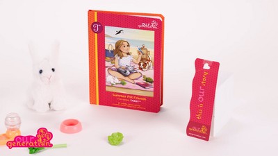 Our Generation Tabby Posable 18'' Doll with Pet Bunny Plush