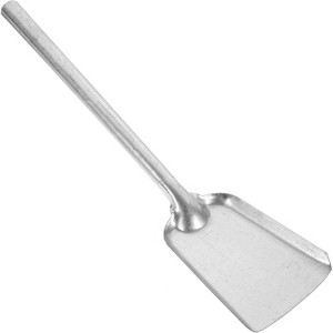 vancasso Iron Coal Shovel Poker Scoop Small Dustpan BBQ Charcoal Ash Poker Scoop Litter Cleaning Tool for Wood Stove Grill Fire Pit - 1 of 4