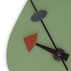 LeisureMod Manchester Modern Rain Drop Design Silent Non-Ticking Wall Clock - 2 of 4
