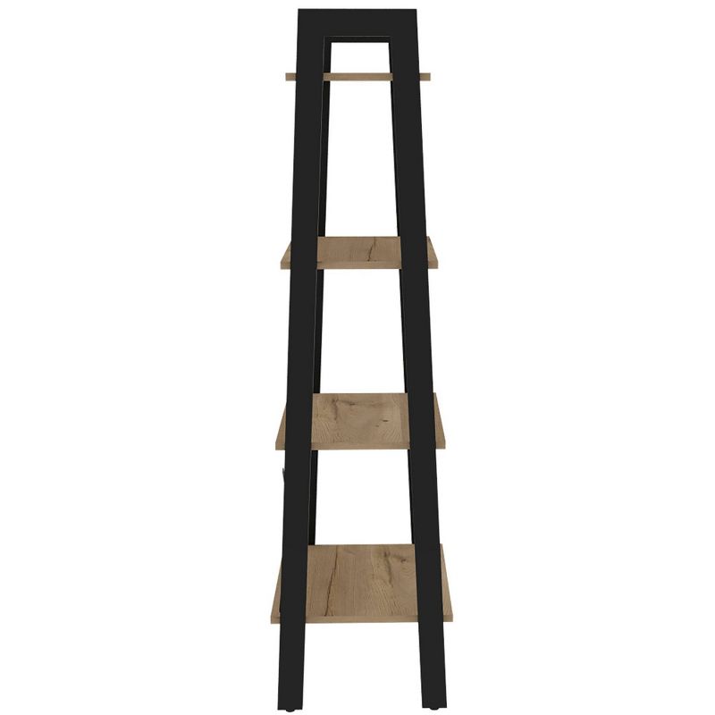54&#34; Emery 4 Tier Ladder Shelf Bookcase Light Wood - RST Brands, 6 of 10