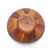 Nambe Braid Salad Bowls, Set of 4 - Designed by Sean O’Hara, Modern Scandinavian Acacia Wood Dining Bowls for Salads & Entertaining - 3 of 4