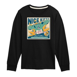 Boys' - Disney - Nice Kitty Long Sleeve Graphic T-Shirt - 1 of 4