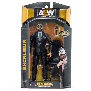 AEW Ringside Exclusive Announcer Excalibur Action Figure - 1 of 3