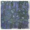 Art Remedy Claude Monet - Blue Water Lilies Blue Monet Art Prints Unframed - 4 of 4
