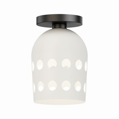 Maxim Lighting Dottie 1 - Light Flush Mount in  Black