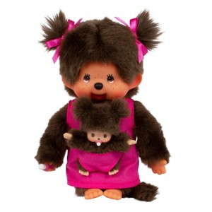 Monchhichi Mother Care Plush Toy - Pink - 1 of 4