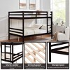 Kumasinova Bunk Bed,Wood Bunk Bed Frame with High Guardrail,Ladder,Twin Size Bed Frame for Kids Teens,No Box Spring Needed - 4 of 4