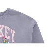 Girls Mickey Mouse Fashion Crewneck Sweatshirt - Collegiate Athletic Crewneck Sweatshirt - Mickey & Minnie Sweatshirt - 4 of 4