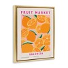 Stupell Industries Fruit Market Oranges Floating Frame Canvas Art - 2 of 4
