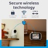 HelloBaby 3.2" Video Baby Monitor with Remote Pan-Tilt Zoom (HB6232) - White - 3 of 4