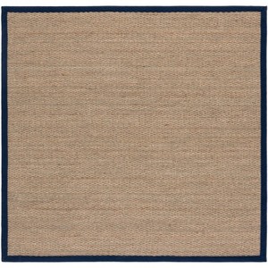Natural Fiber Twill Plain Seagrass NF111 Indoor Rugs - Safavieh - 1 of 4