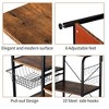 Karl Home Kitchen Baker's Rack 35.5in Microwave Stand 4-Tier - 4 of 4