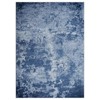 Abstract Machine Washable Rug with Non Slip Backing Ultra-Thin Non Shedding Stain Resistant Indoor Carpet for Living Room Bedroom Dining Room - 4 of 4