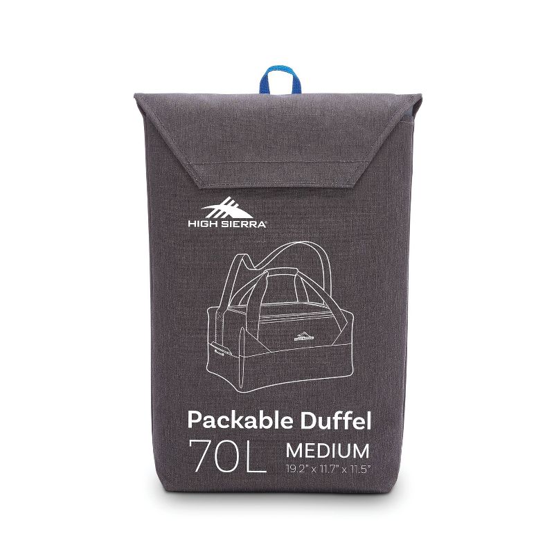 High Sierra 70L Packable Duffel Bag - Indigo, 5 of 6