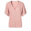 Women's Button Down V-Neck Top - LASCANA - 4 of 4