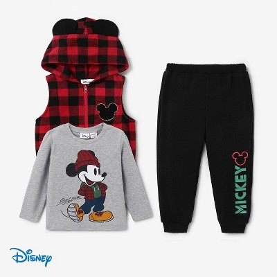 PATPAT Disney Mickey and Friends Toddler Boy Cotton Character Pattern 1 Long-sleeve Top or Pants