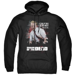 Shaun Of The Dead Hero Must Rise Adult Pull-Over Hoodie - 1 of 4