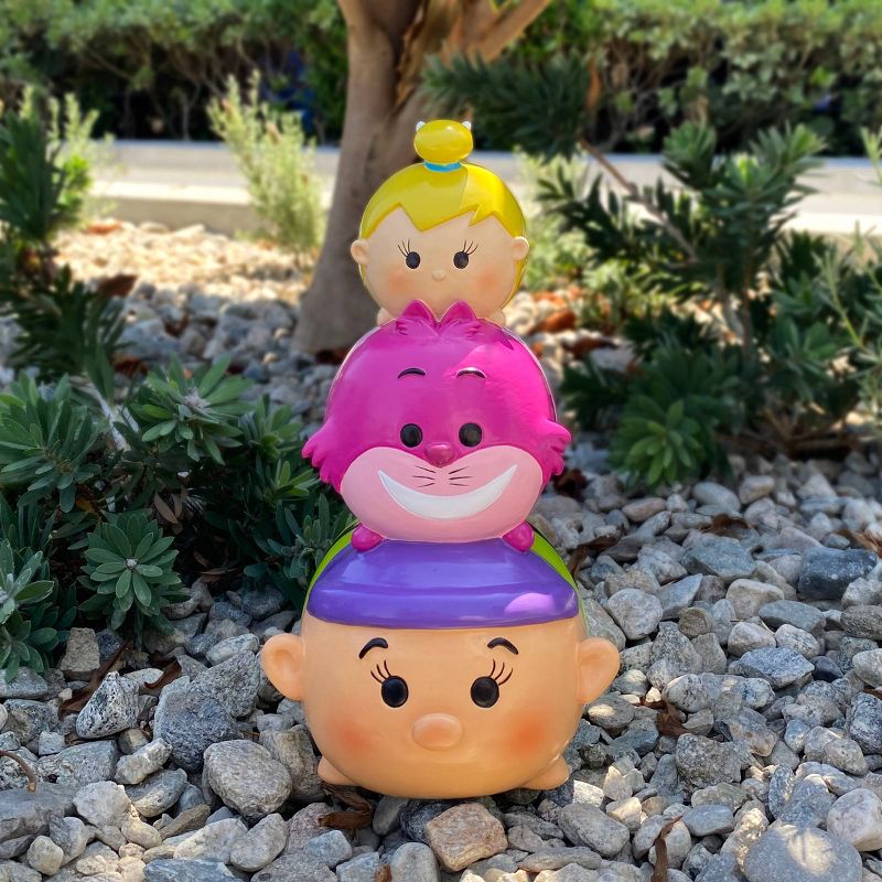 Disney 10" Tsum Tsum Resin Garden Statue With Tinker Bell, Cheshire Cat And Dopey, 5 of 6
