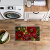 Stupell Industries Vintage Midnight Garden Blooms Printed Plush Bathroom Floor Mat, design by Nicole Tamarin - 4 of 4