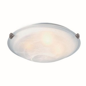 Artcraft Lighting Clip Flush 3 - Light Flush Mount in  Brushed Nickel - 1 of 1