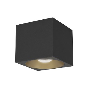 Maxim Lighting Stout 1 - Light Flush Mount in  Black - 1 of 1