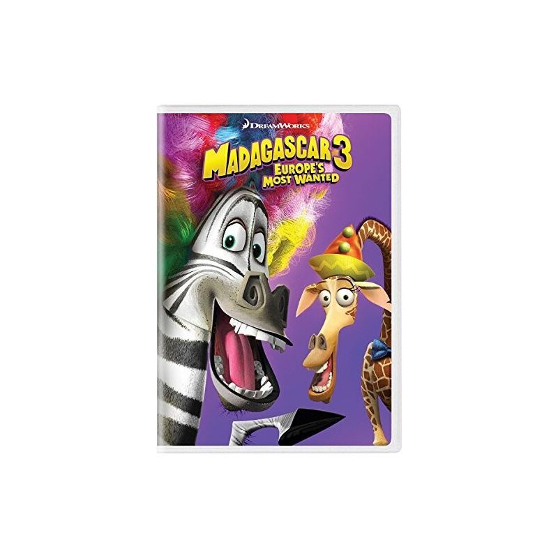 Madagascar 3: Europe's Most Wanted (DVD)(2012), 1 of 2