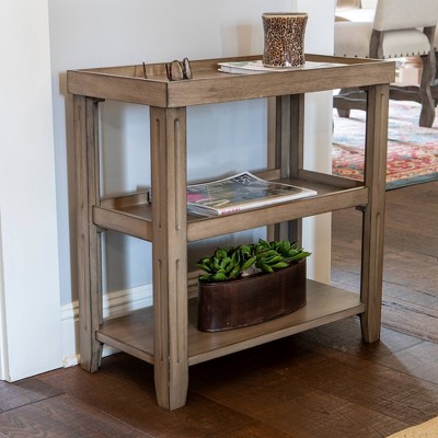 Trace Three  Shelf Table - Décor Therapy