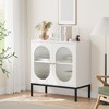 Whizmax Buffet Cabinet, Storage Cabinet with Doors and Shelves, Accent Console Cabinet for Living Room, Dining Room, Hallway - 3 of 4