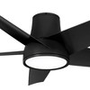 58" Minka Aire Chubby II Coal LED Hugger Smart Ceiling Fan with Remote - 3 of 4