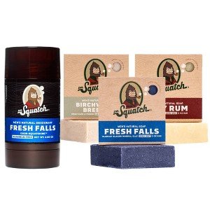 DR. SQUATCH Men's Bar Soap - Fresh Falls - 17.65oz/4ct - 1 of 4