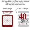 Big Dot of Happiness We Still Do - 40th Wedding Anniversary - Find the Guest Bingo Cards and Markers - Anniversary Party Bingo Game - Set of 18 - 3 of 4