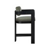 Meridian Furniture,Sacha Green Velvet Stool - 4 of 4