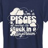Women's - Instant Message - I'm A Pisces Daydream Short Sleeve Graphic T-Shirt - 2 of 4