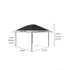 Pop Up Gazebo Outdoor Canopy Shelter 13x13 with 4 Stanbags - 2 of 4