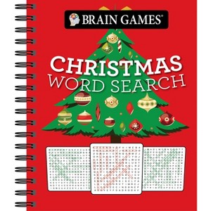 Brain Games - Christmas Word Search - by  Publications International Ltd & Brain Games (Spiral Bound) - 1 of 1