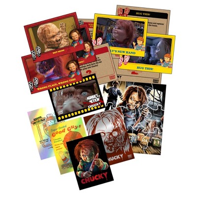 Fright Rags Child's Play Chucky Good Guys Trading Photo Cards Hobby Box | 24 Packs