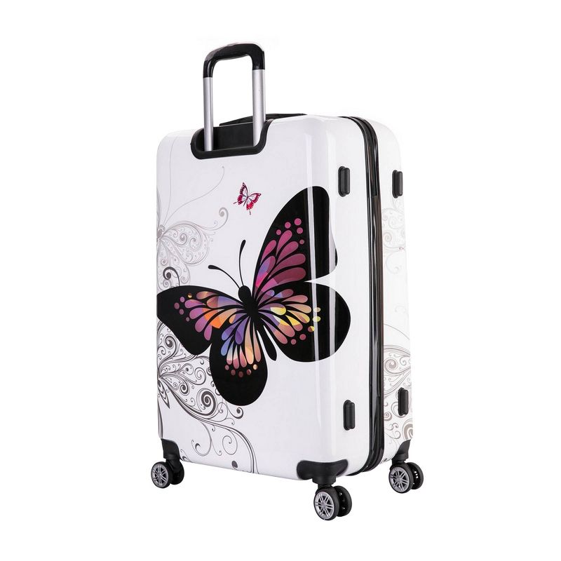 InUSA Lightweight Hardside Large Checked Spinner Suitcase , 6 of 9