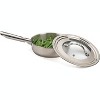 RSVP International Endurance Universal Lid with Glass Insert, Stainless Steel, Fits 5.5" - 9" pans - 2 of 4