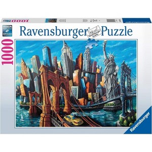 Ravensburger Welcome to New York 1000 Piece Puzzle - 1 of 4