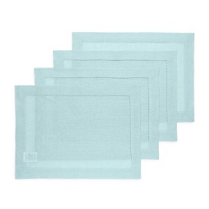 Solino Home Linen Classic Hemstitch Placemats - 1 of 4