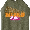 Women's - Barbie - Stacked Weird Barbie Graphic High Neck Tank - 2 of 3
