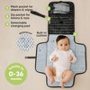 KeaBabies Ezee Portable Diaper Changing Pad, Portable Diaper Changing Mat, Waterproof Foldable Diaper Changing Pad - 2 of 4