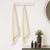 Unique Bargains Luxury 100% Cotton Quick Dry Highly Absorbent Bath Towel 2 Packs - 4 of 4