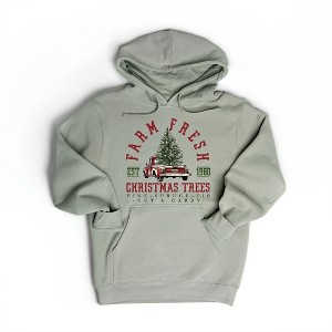 Simply Sage Market Women's Graphic Hoodie Farm Fresh Cut and Carry - 1 of 3