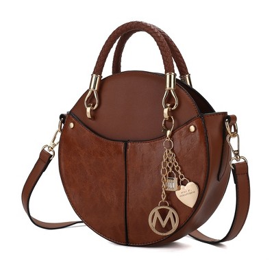 MKF Collection Nobella Women’s Crossbody Vegan Leather Functional and Trendy Handbag by Mia K
