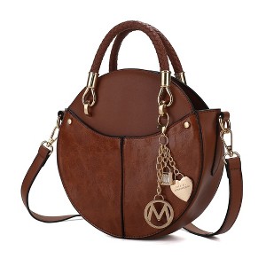 MKF Collection Nobella Women’s Crossbody Vegan Leather Functional and Trendy Handbag by Mia K - 1 of 4