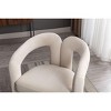 PAGED Swivel Barrel Chair Comfy Round Sofa Chair with 360-degree Rotation Base, Accent Chairs for Living Room - 3 of 4