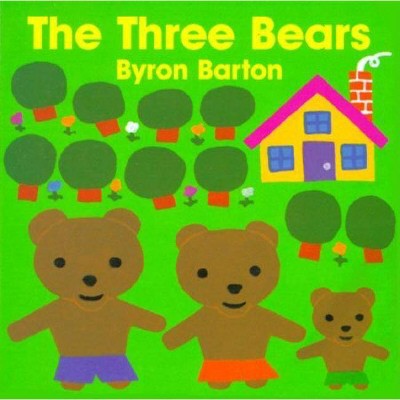 The Three Bears Board Book - by  Byron Barton