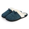 Roxoni Women’s Cozy Memory Foam Slippers, Fuzzy Warm Faux Fur, Anti-Skid Rubber Sole - 2 of 4